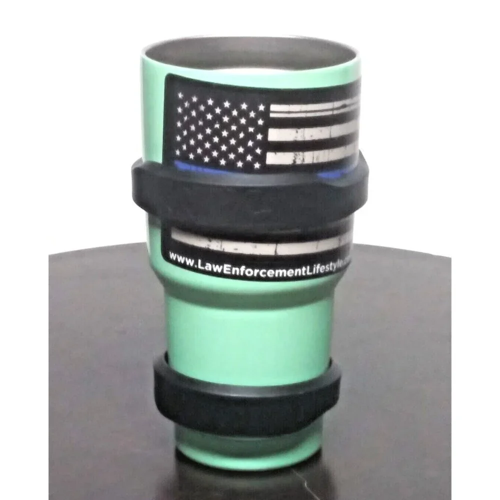 Yeti Rambler 30 Oz Travel Mug Stainless Steel Vacuum Insulated handle seafoam